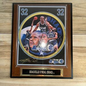 SHAQ Shaquille O'Neal NBA Superstar Collectors Plaque 1993 Sports Impressions